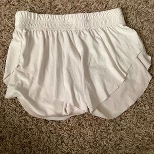 white shorts